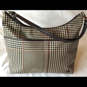 NWOT Ralph Lauren  Houndstooth Pattern Purse